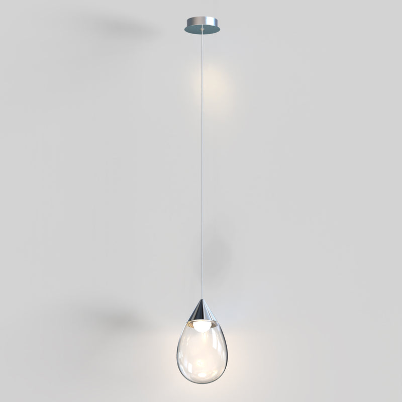 ET2 E21562-18PC Dewdrop Large LED Pendant | Polished Chrome