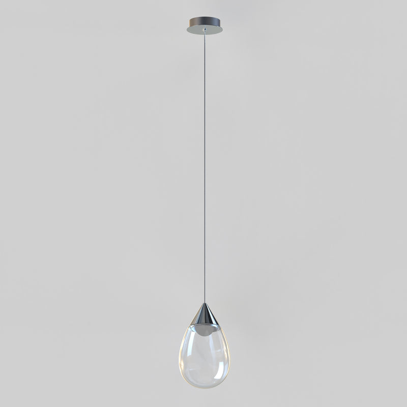 ET2 E21562-18PC Dewdrop Large LED Pendant | Polished Chrome