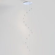 ET2 E21569-18PC Dewdrop 15 Light LED Pendant | Polished Chrome