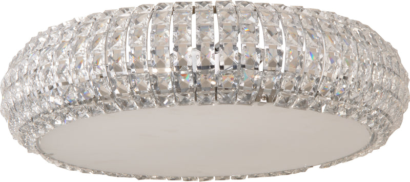 ET2 E21801-20PC Bijou 6 Light Flush Mount | Polished Chrome