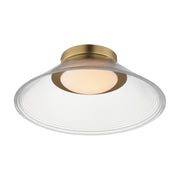 ET2 E22082-144SBR Jensen 12" Wall Sconce | Satin Brass