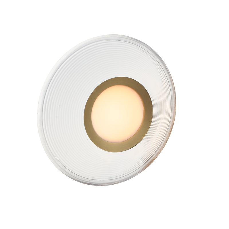 ET2 E22082-144SBR Jensen 12" Wall Sconce | Satin Brass