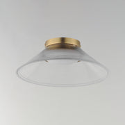 ET2 E22082-144SBR Jensen 12" Wall Sconce | Satin Brass