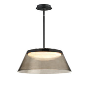 ET2 E22088-138BK Jensen 18" LED Pendant | Black