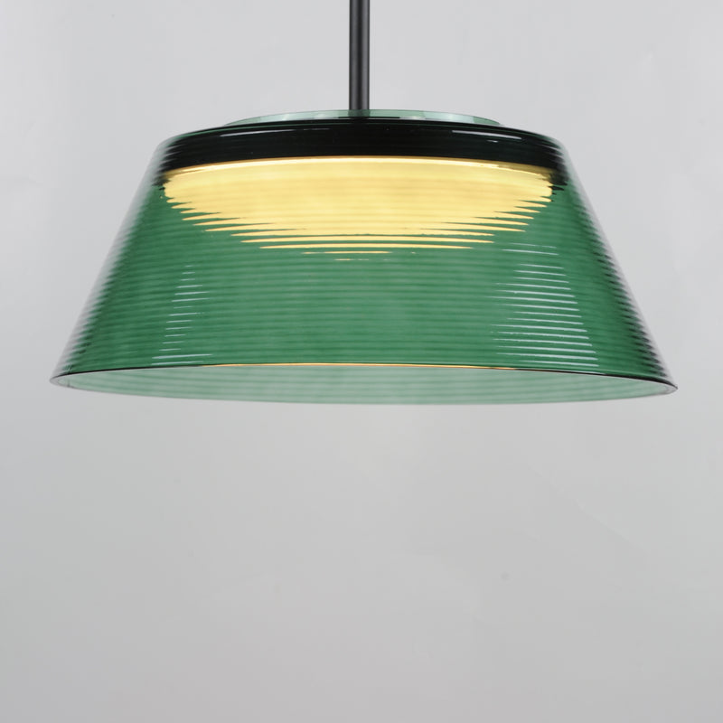 ET2 E22088-04BK Jensen 18" LED Pendant | Black