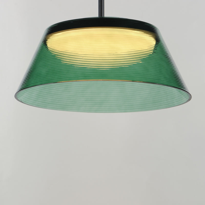 ET2 E22088-04BK Jensen 18" LED Pendant | Black
