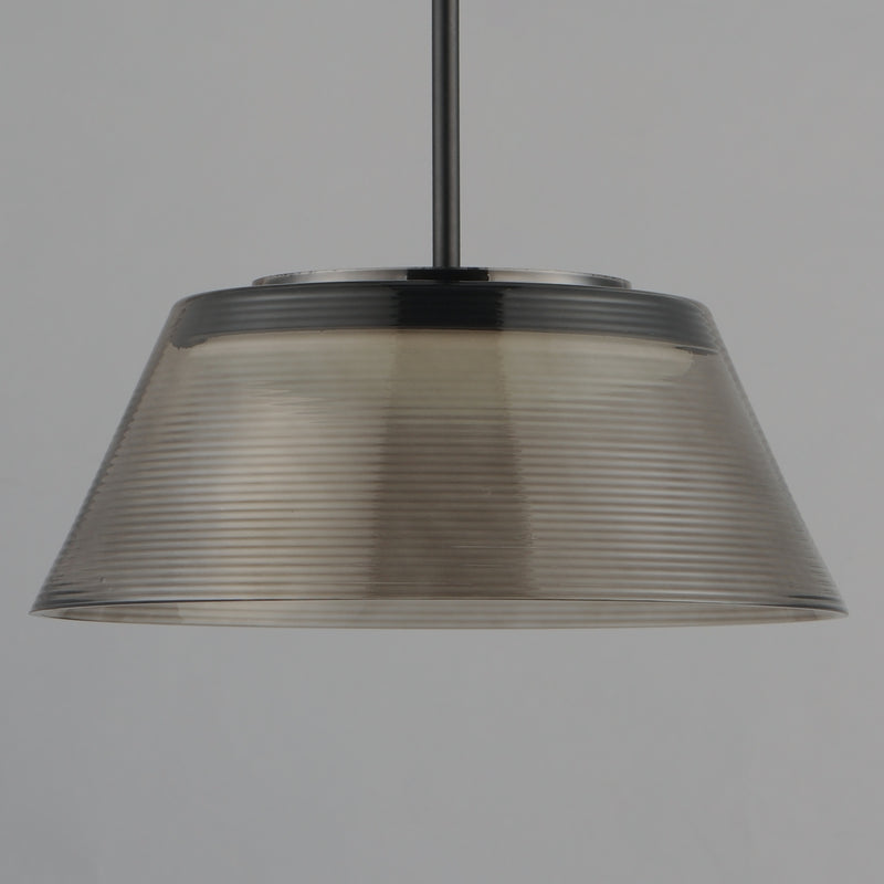 ET2 E22088-138BK Jensen 18" LED Pendant | Black