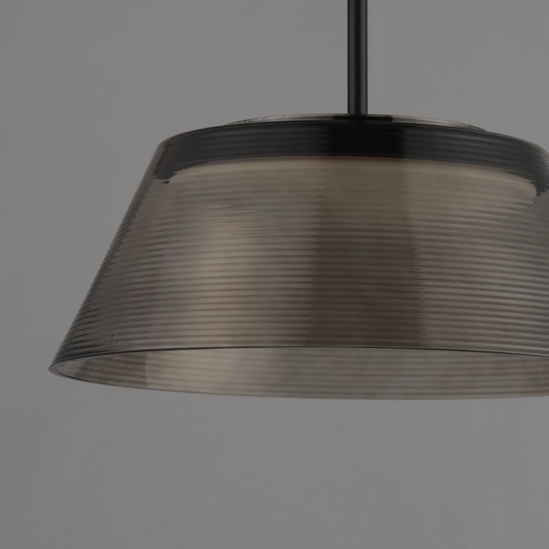 ET2 E22088-138BK Jensen 18" LED Pendant | Black