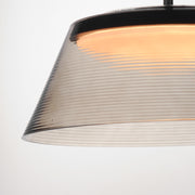 ET2 E22088-138BK Jensen 18" LED Pendant | Black