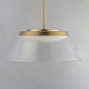 ET2 E22088-144SBR Jensen 18" LED Pendant | Satin Brass