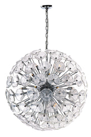 ET2 E22096-28 Fiori 28 Light Pendant | Polished Chrome