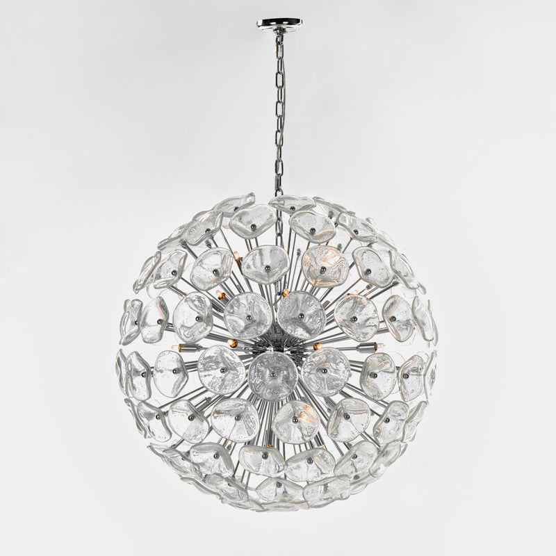 ET2 E22096-28 Fiori 28 Light Pendant | Polished Chrome