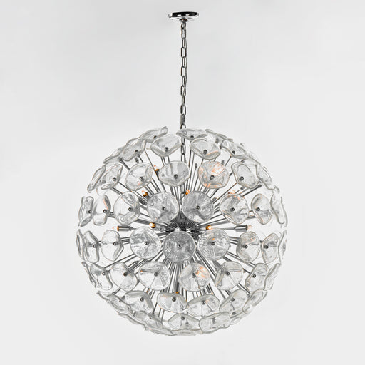 ET2 E22096-28 Fiori 28 Light Pendant | Polished Chrome