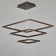 ET2 E22407-BZ Quad 3 Tier LED Pendant | Bronze