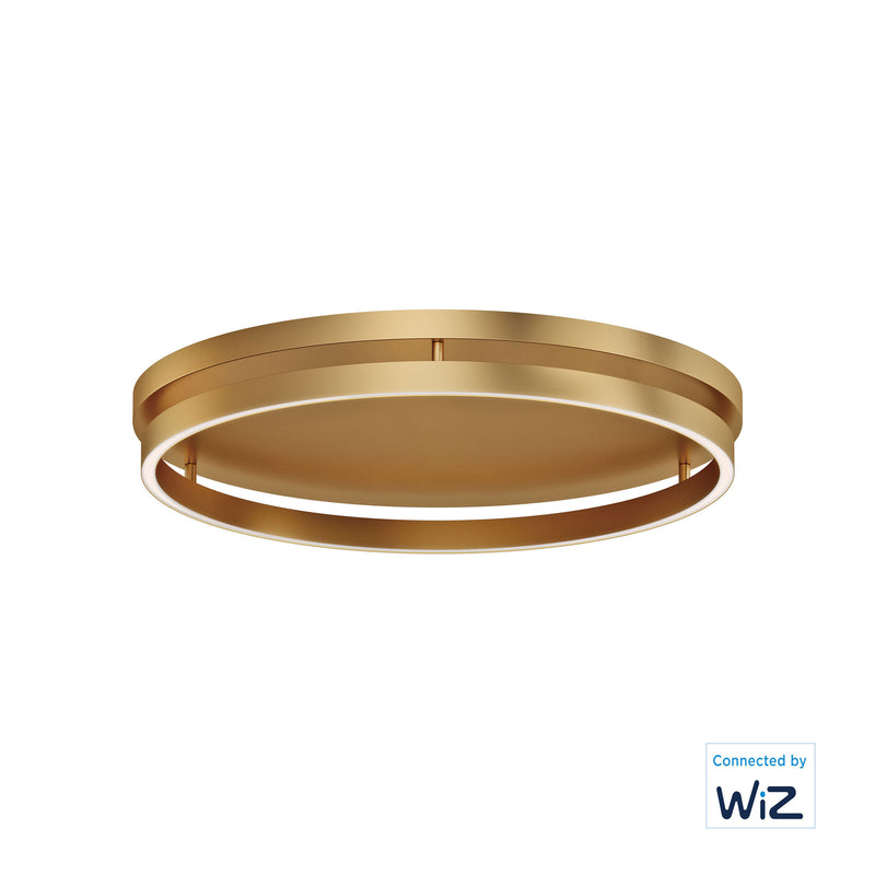ET2 E22720-GLD Groove LED Flush Mount WiZ | Gold