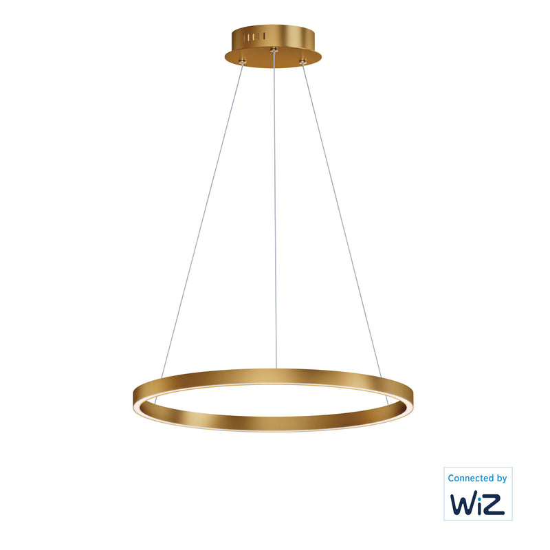ET2 E22724-GLD Groove 24" LED Pendant WiZ | Gold
