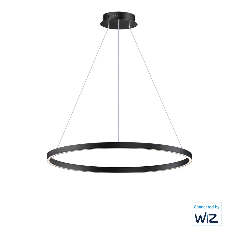 ET2 E22726-BK Groove 32" LED Pendant WiZ | Black