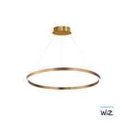 ET2 E22726-GLD Groove 32" LED Pendant WiZ | Gold