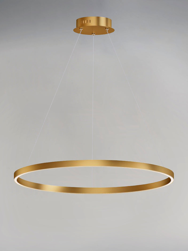 ET2 E22726-GLD Groove 32" LED Pendant WiZ | Gold