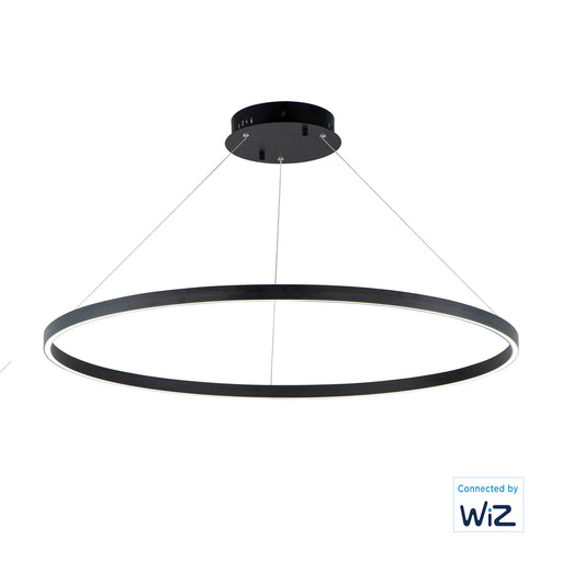 ET2 E22728-BK Groove 40" LED Pendant WiZ | Black