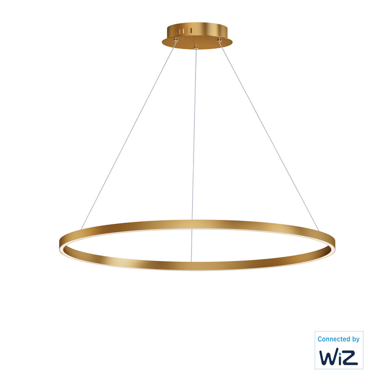ET2 E22728-GLD Groove 40" LED Pendant WiZ | Gold