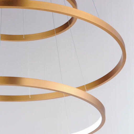 ET2 E22729-GLD Groove 4 Tier LED Pendant WiZ | Gold