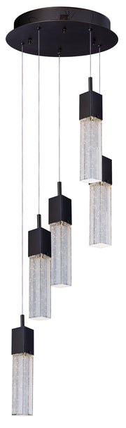 ET2 E22765-89BZ Fizz III 5 Light LED Pendant | Bronze