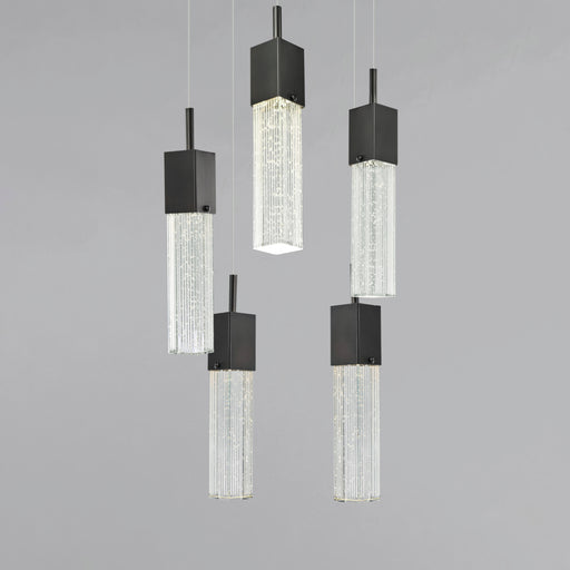 ET2 E22765-89BZ Fizz III 5 Light LED Pendant | Bronze