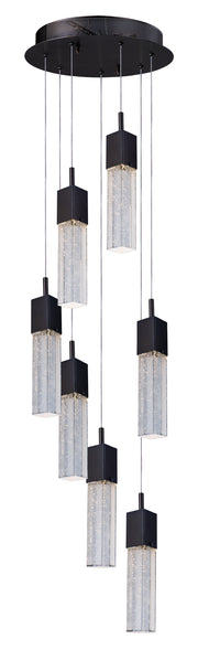 ET2 E22767-89BZ Fizz III 7 Light LED Pendant | Bronze