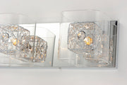 ET2 E22834-18PCPC Gem 4 Light Bath Vanity with PC Shade | Polished Chrome