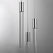 ET2 E22873-91PC Big Fizz 3 Light LED Pendant | Polished Chrome