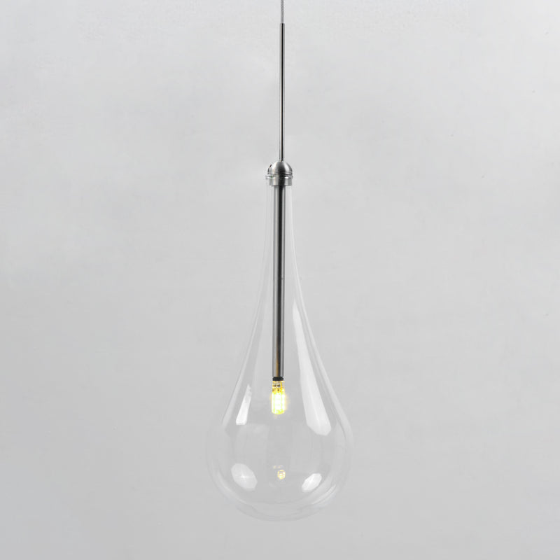 ET2 E23121-18PC Larmes 1 Light LED Pendant | Polished Chrome