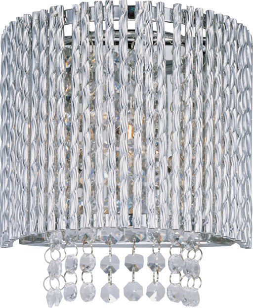 ET2 E23130-10PC Spiral 1 Light Wall Mount | Polished Chrome