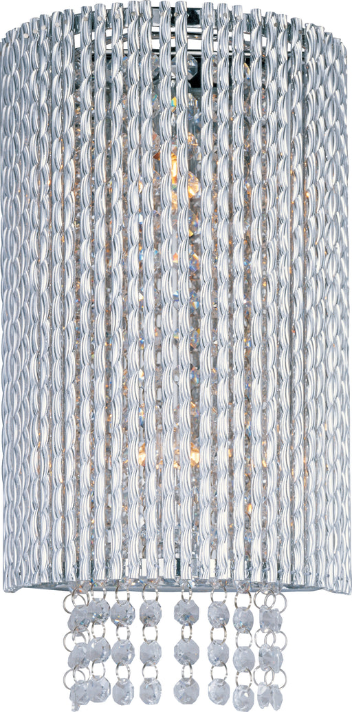 ET2 E23131-10PC Spiral 2 Light Wall Mount | Polished Chrome