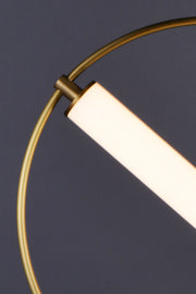 ET2 E23274-93BKSFTG Flare LED Pendant | Black / Soft Gold