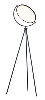 ET2 E23299-BK Paddle LED Floor Lamp | Black