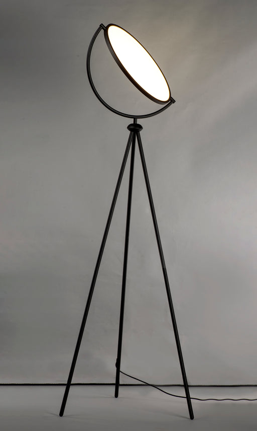 ET2 E23299-BK Paddle LED Floor Lamp | Black
