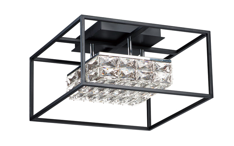 ET2 E23300-20BK Zephyr LED Flush Mount | Black