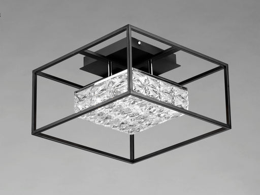 ET2 E23300-20BK Zephyr LED Flush Mount | Black