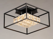 ET2 E23300-20BK Zephyr LED Flush Mount | Black