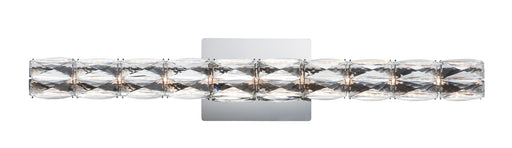ET2 E23308-20PC Zephyr 30" LED Bath Vanity | Polished Chrome