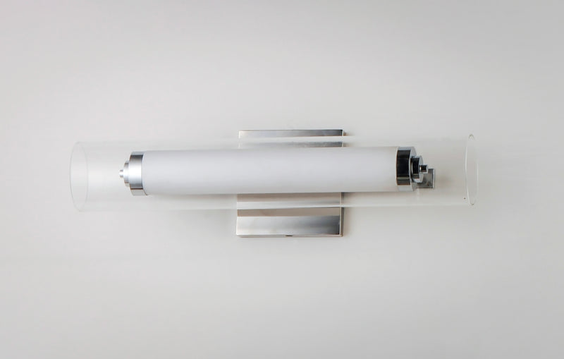 ET2 E23314-24PC Centrum 18" LED Bath Vanity | Polished Chrome