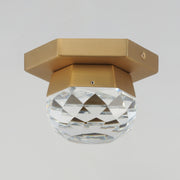 ET2 E23340-122GLD Allumettes 1 Light LED Flush Mount | Gold