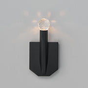 ET2 E23341-122BK Allumettes 1 Light LED Wall Sconce | Black