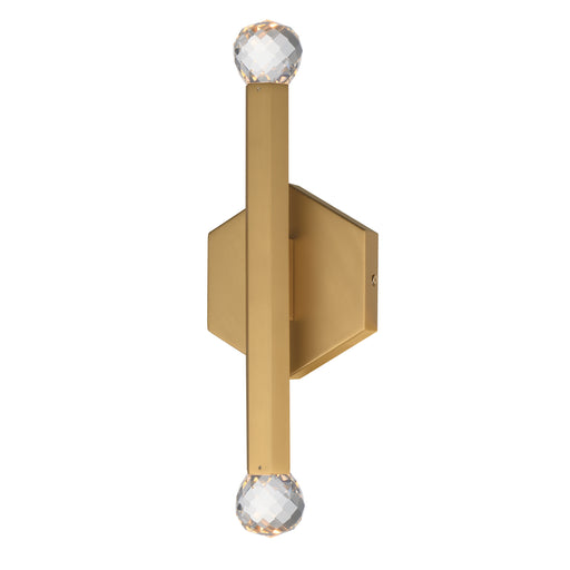 ET2 E23342-122GLD Allumettes 2 Light LED Wall Sconce | Gold