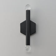 ET2 E23342-122BK Allumettes 2 Light LED Wall Sconce | Black