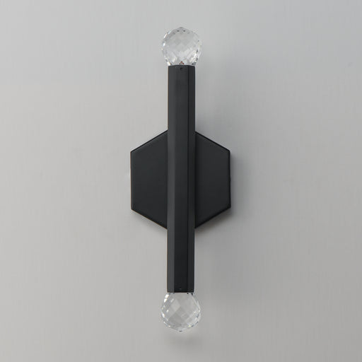 ET2 E23342-122BK Allumettes 2 Light LED Wall Sconce | Black