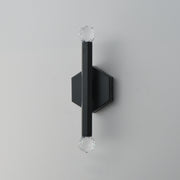 ET2 E23342-122BK Allumettes 2 Light LED Wall Sconce | Black