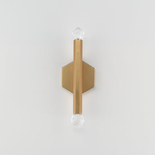 ET2 E23342-122GLD Allumettes 2 Light LED Wall Sconce | Gold
