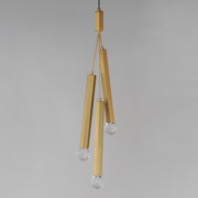 ET2 E23343-122GLD Allumettes 3 Light LED Pendant | Gold